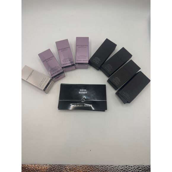 Giorgio Armani Beauty Sample Lot Foundation Skincare Lip Color NIB Luxe Minis - Picture 1 of 5